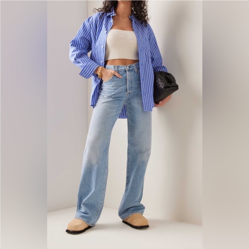 Citizens of Humanity Annina Wide Leg High Waisted Jeans
